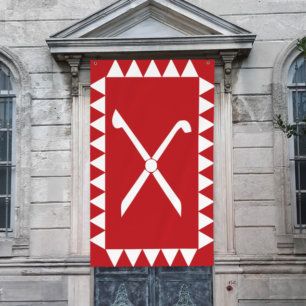 Flag of Alaouite variant – Morocco (1666-1915)