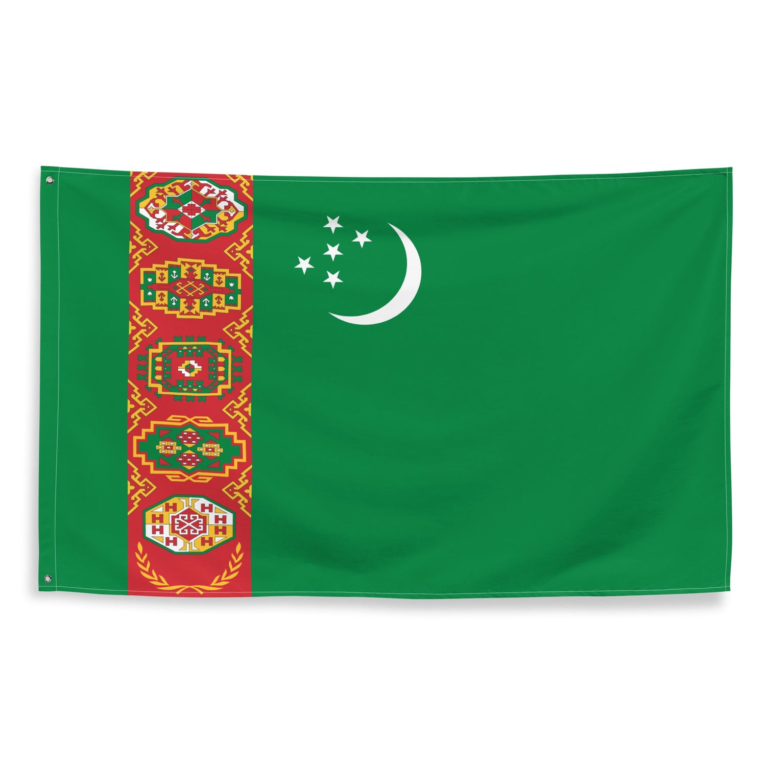 Turkmenistan Flags