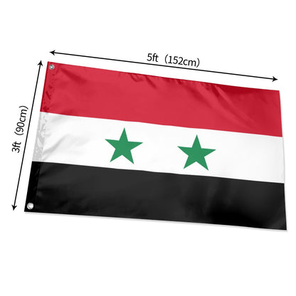 Drapeau de la République arabe unie (1958-1971)