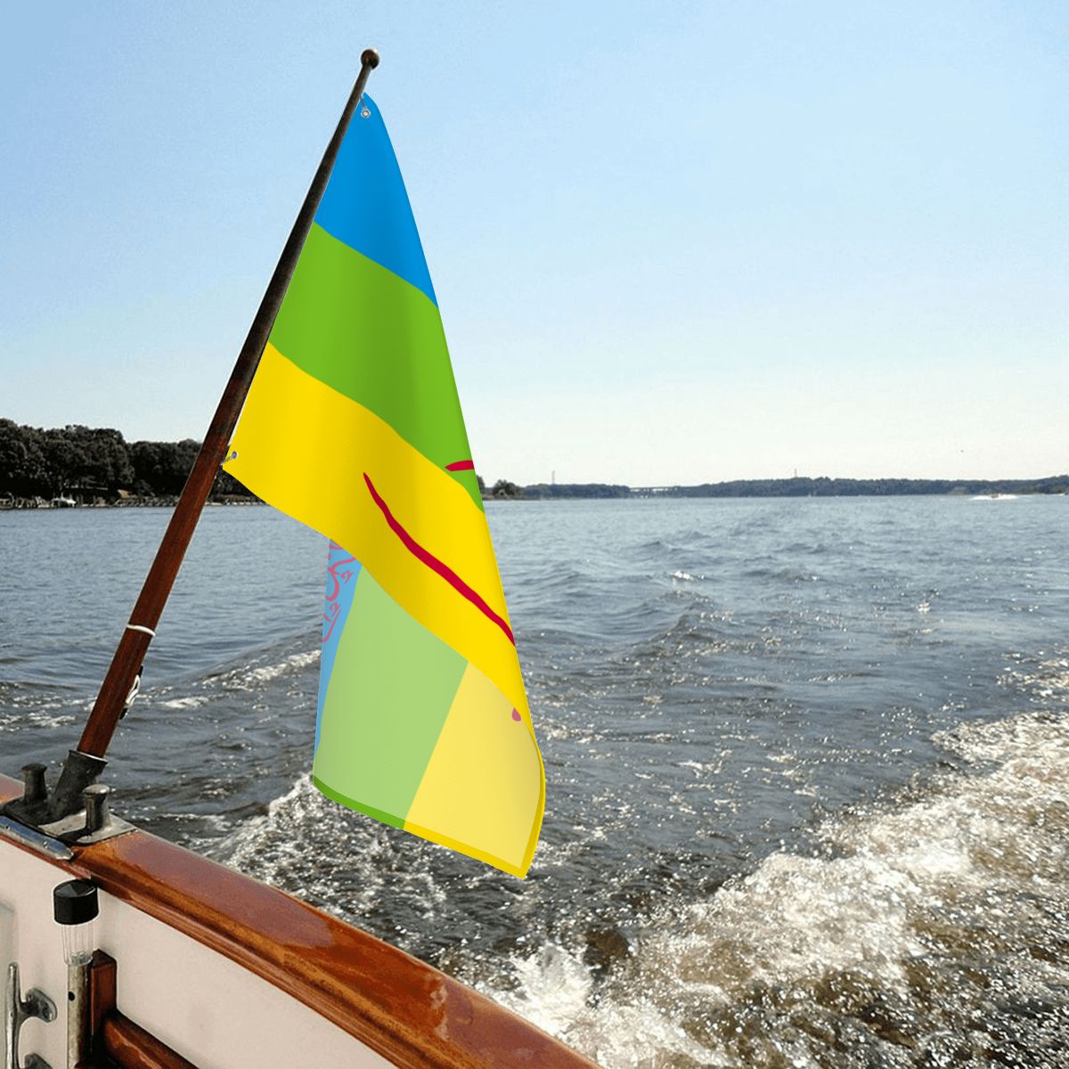 Islamic Flag of Amazigh