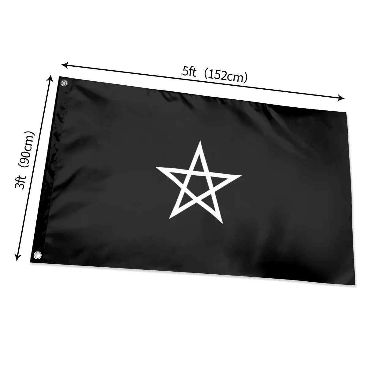 Flag of Morocco - Black and White Islamic Histories