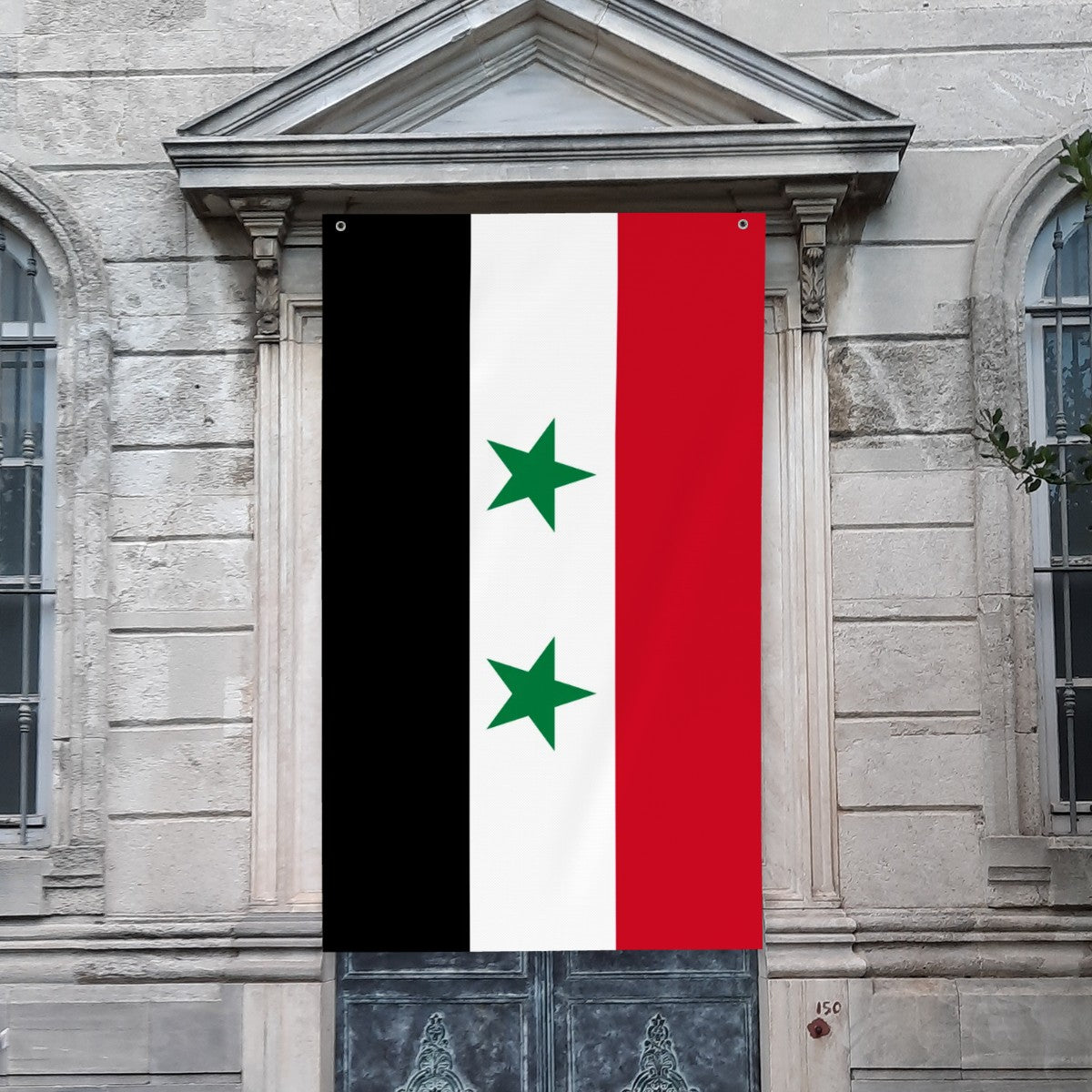 Drapeau de la République arabe unie (1958-1971)