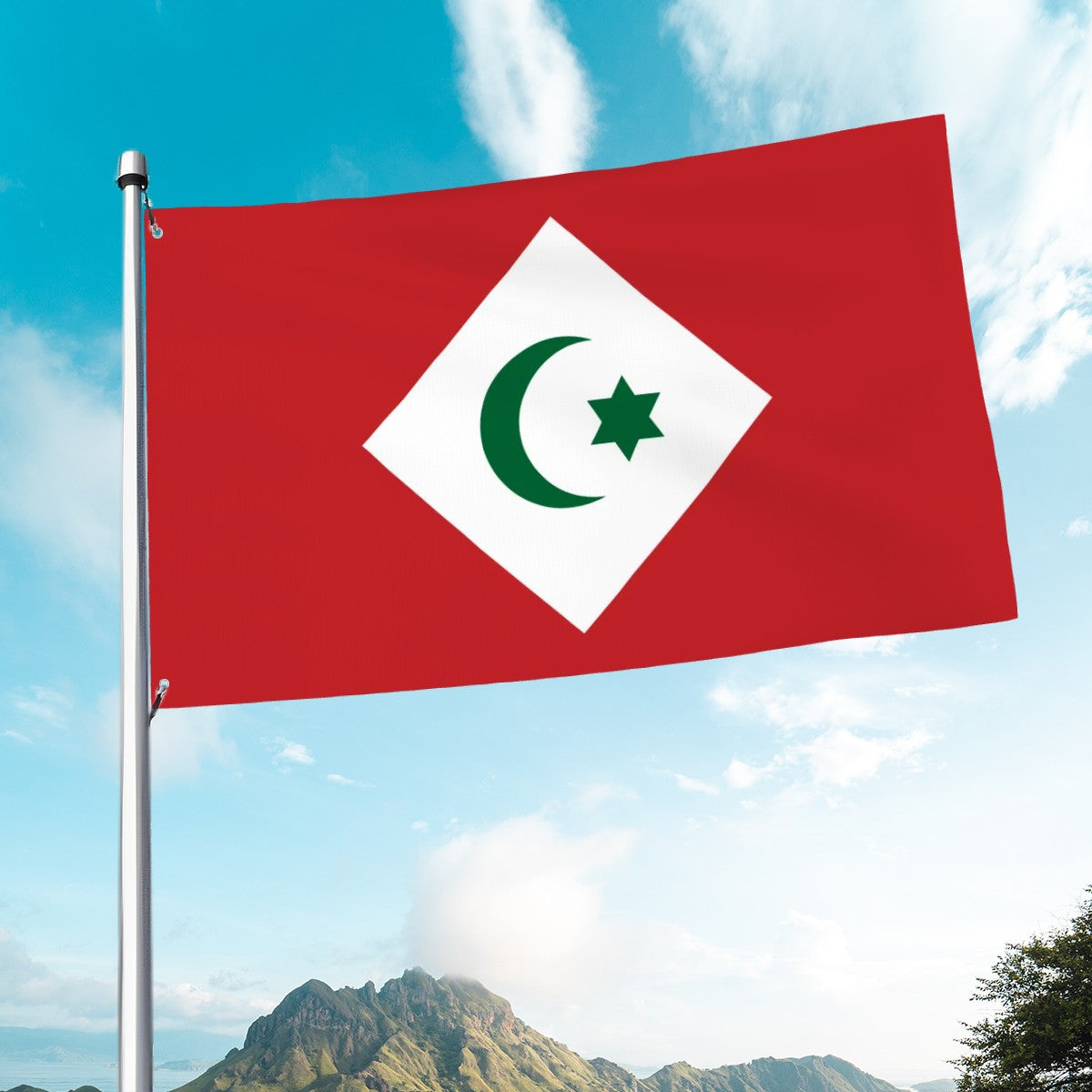 Love Rif Flag Flag of the Rif - Flags - Islamic Histories