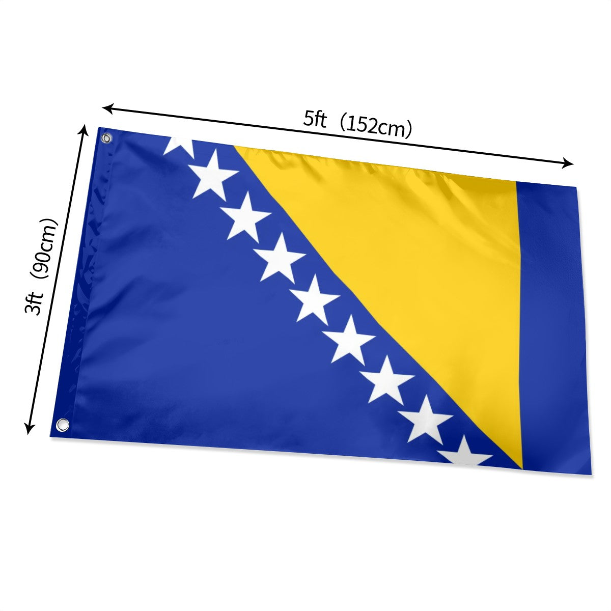 Drapeau de la Bosnie-Herzégovine