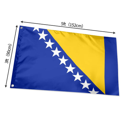 Flag  of Bosnia and Herzegovina