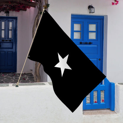 Flag of Somalia - Black and White