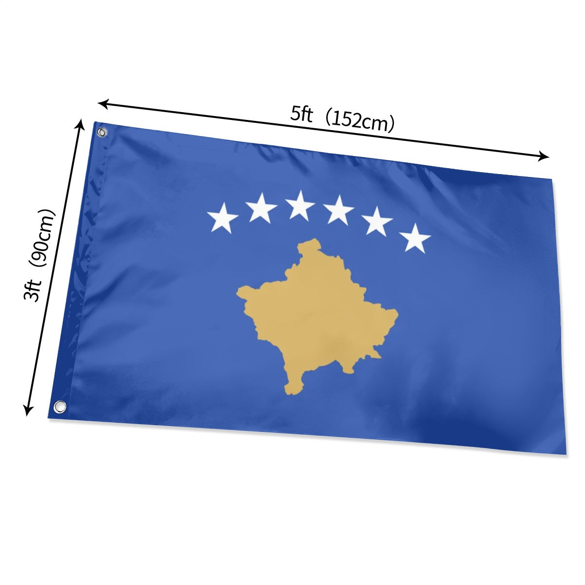 Flag of  Kosovo