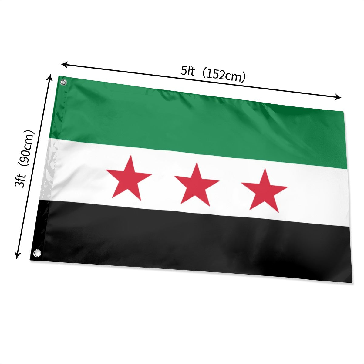 Drapeau de la Syrie