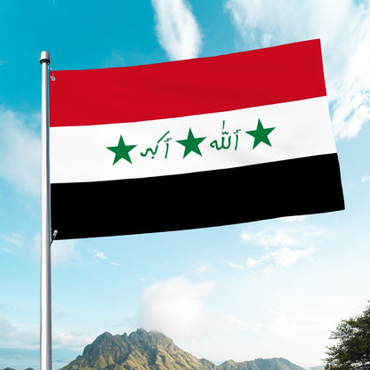 Flag of Iraq (1991-2004)