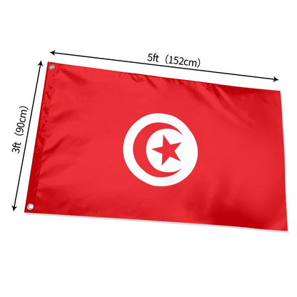 Drapeau de la Tunisie