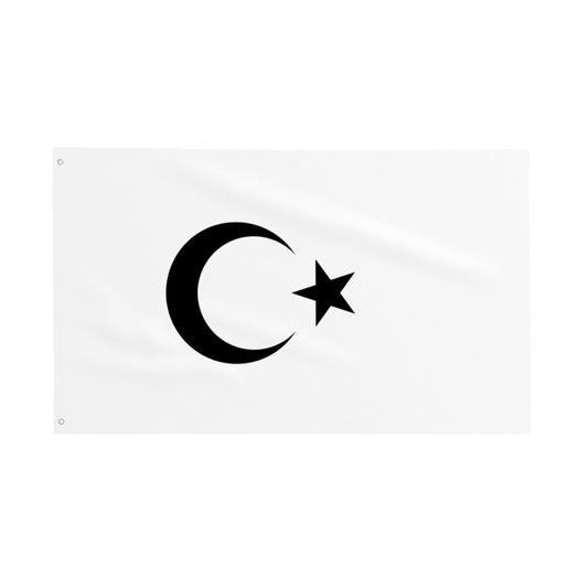 Drapeau blanc de la Turquie