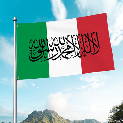 Drapeau islamique d'Italie