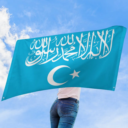 Islamic Flag of Turkistan