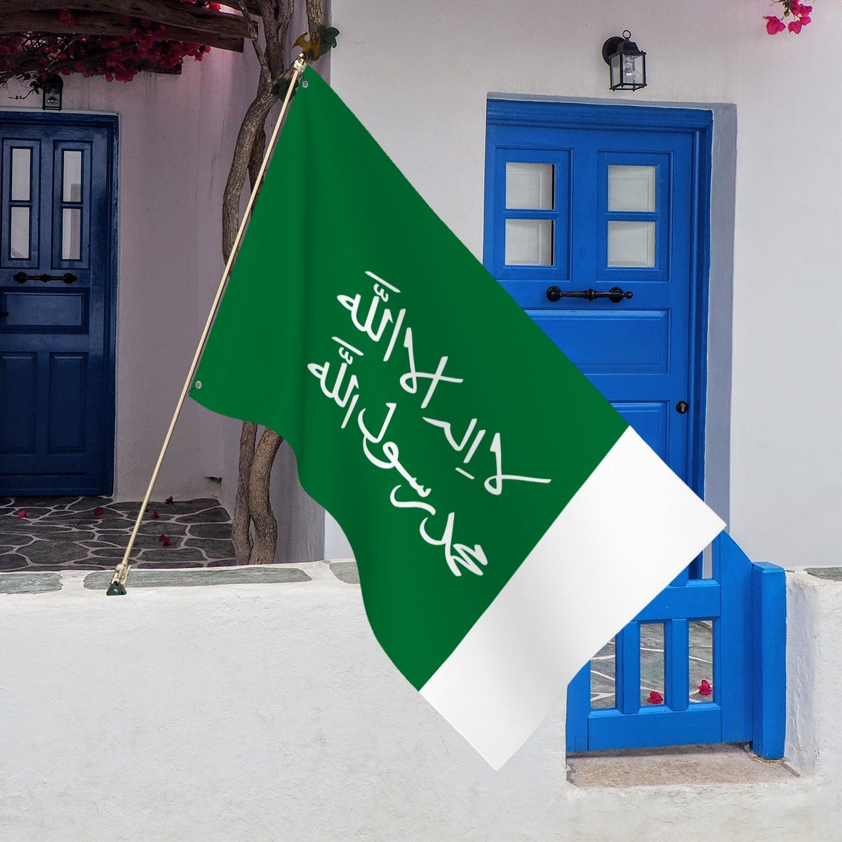 Flag of the First Saudi State (1744-1818)