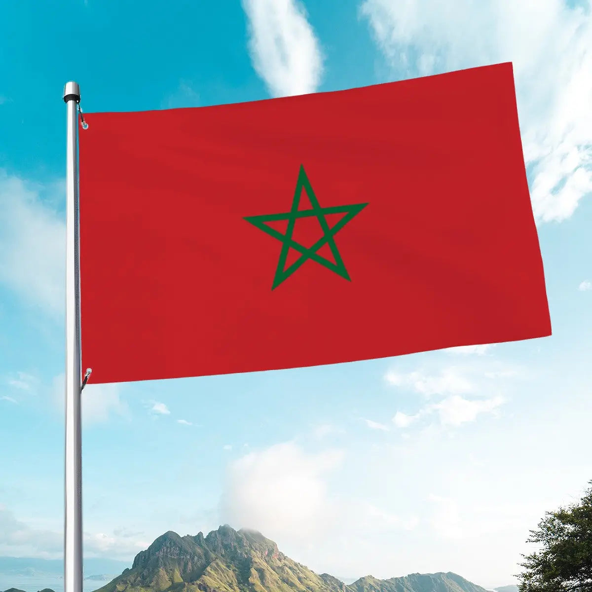 Flag of Morocco Islamic Histories