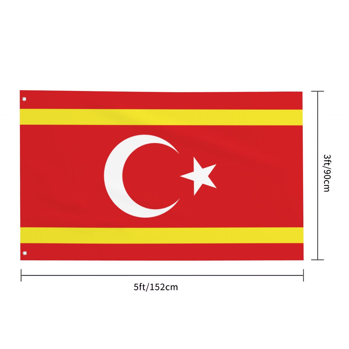 Turkey x Macedonia Flag