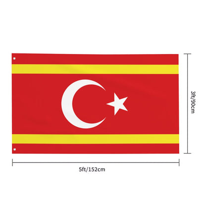 Turkey x Macedonia Flag