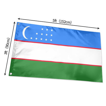 Flag of Uzbekistan