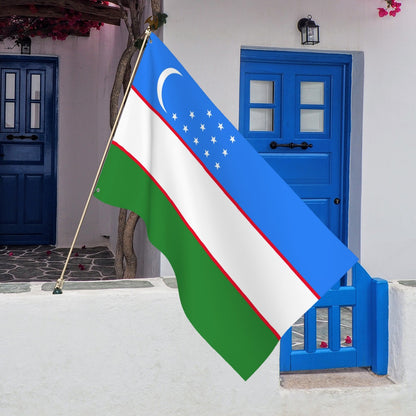 Drapeau de l'Ouzbékistan