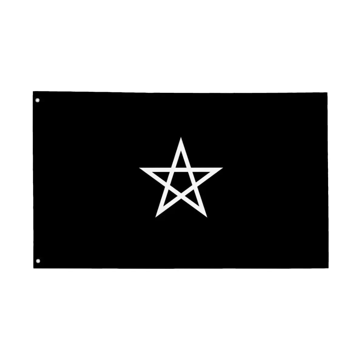 Flag of Morocco - Black and White Islamic Histories