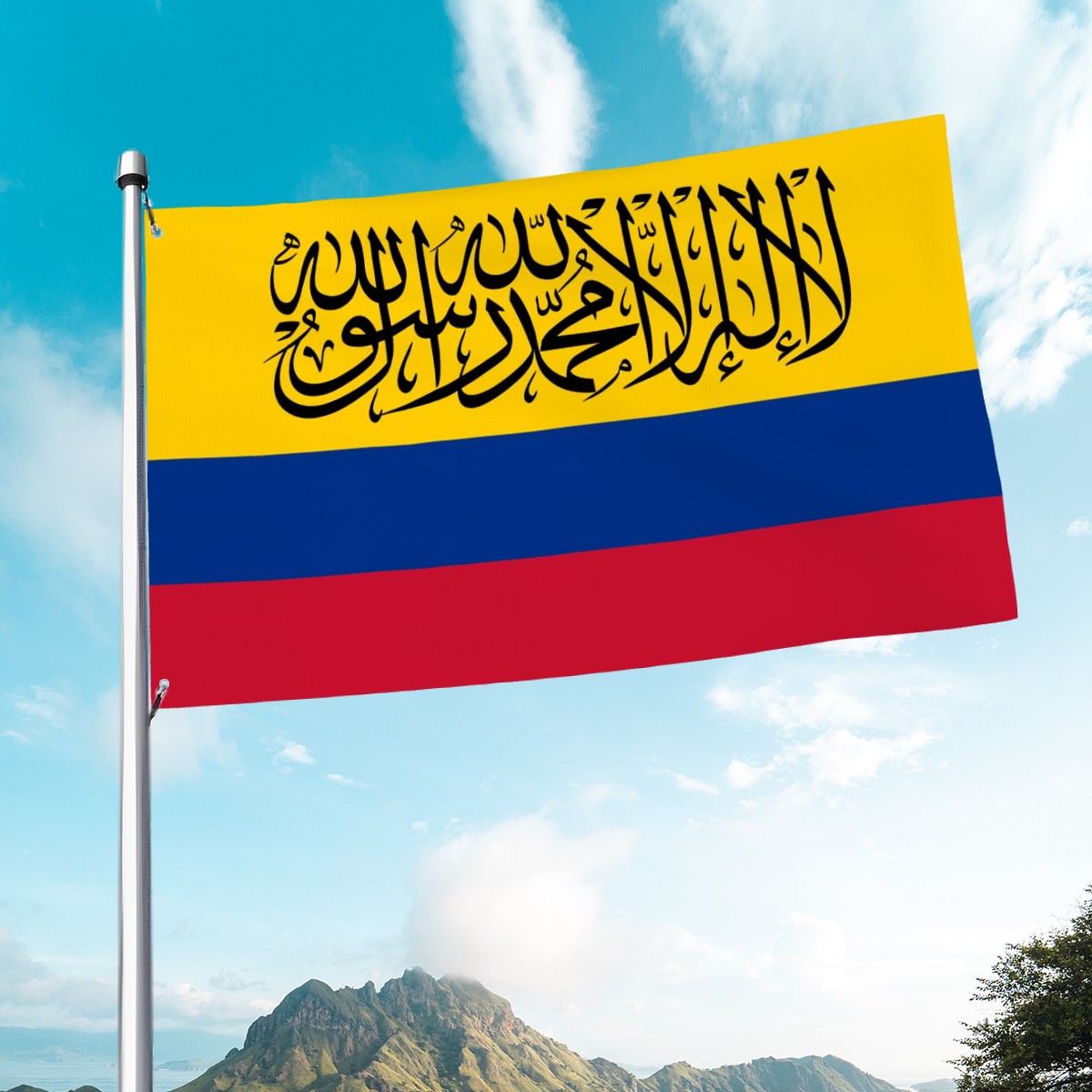 Islamic Flag of Colombia