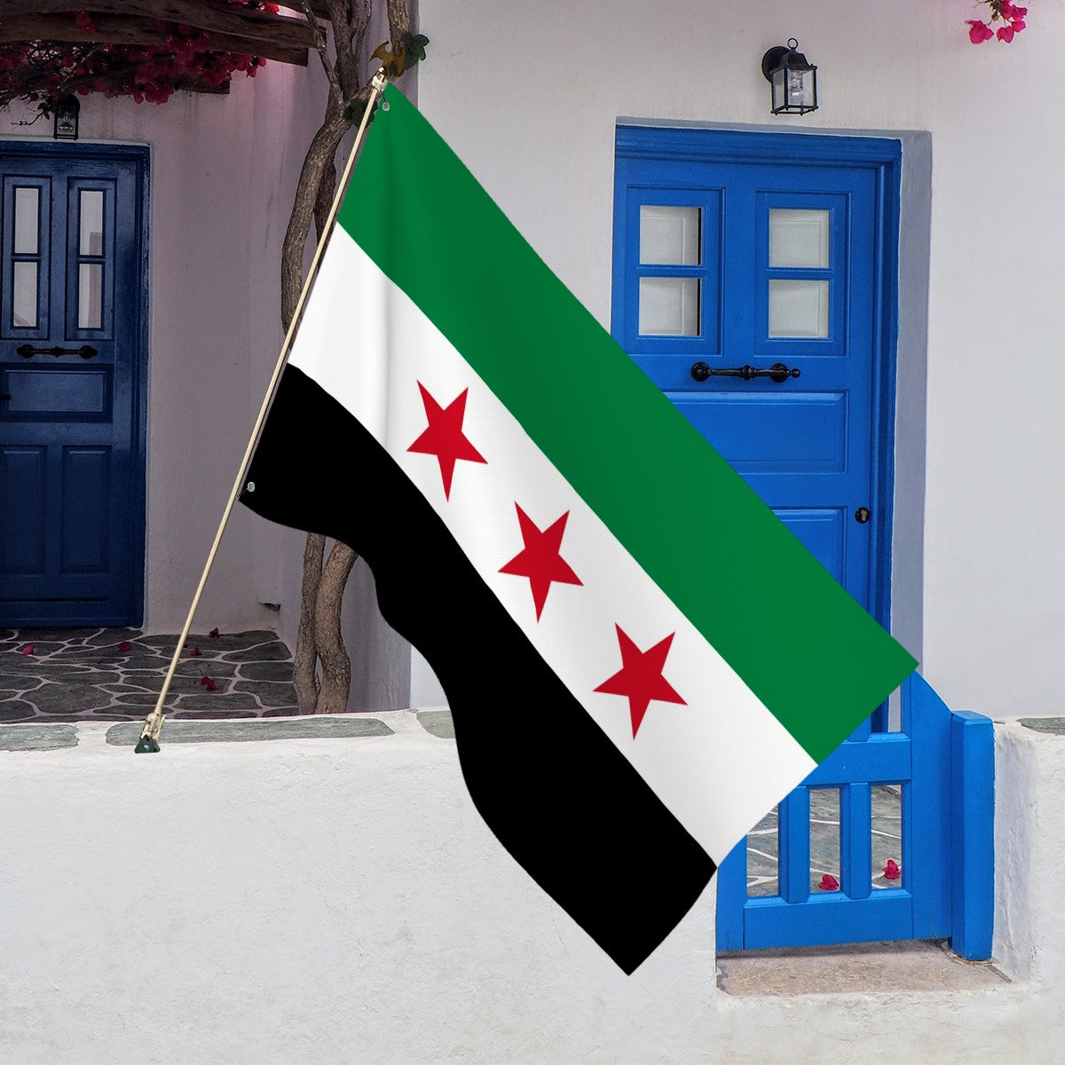 Drapeau de la Syrie