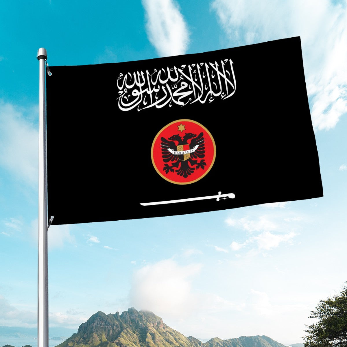 Islamic Flag of Dardania